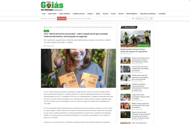 materia Jornal Goias