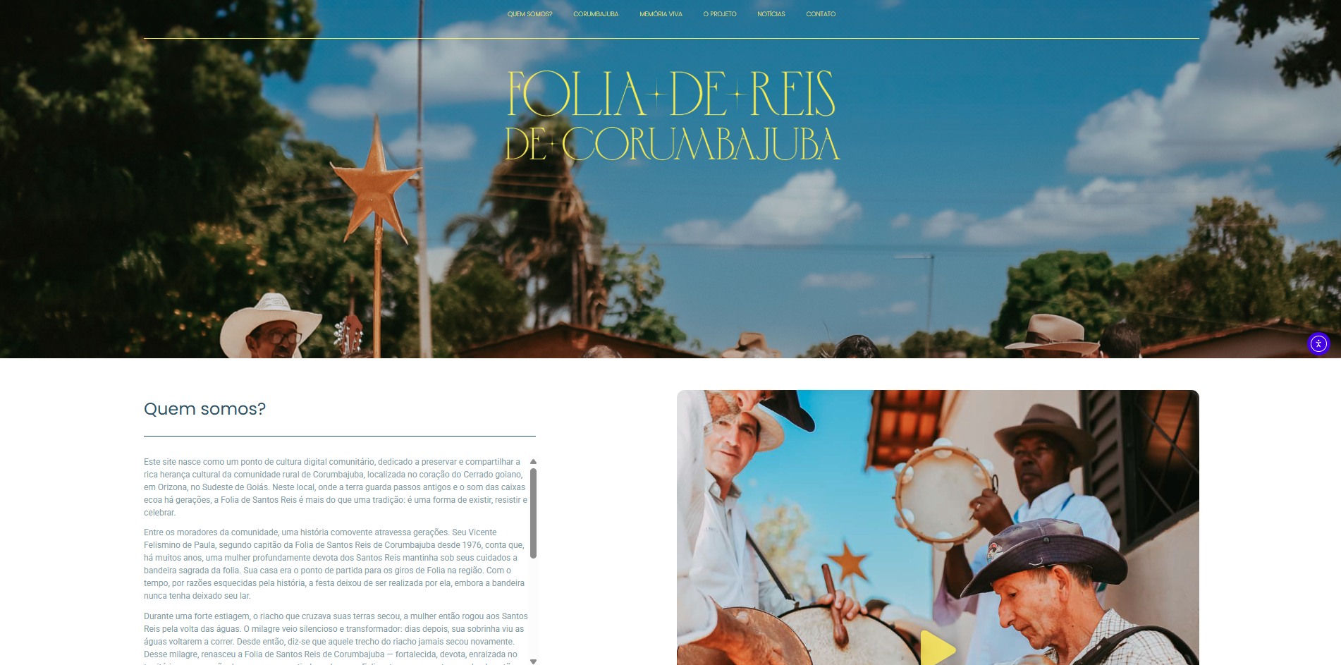 Folia de Reis de Corumbajuba Google Chrome