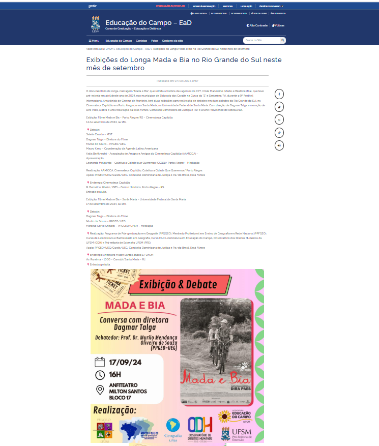 Noticias ‹ Skambau Produções — WordPress Google Chrome